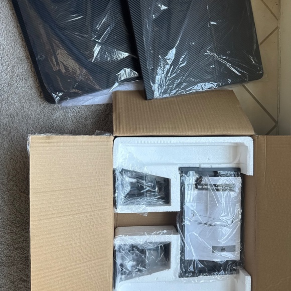 ETHU Under Desk Keyboard Tray 26.7” x 11.8” Large Clamp-On Carbon Black - Picture 8 of 8